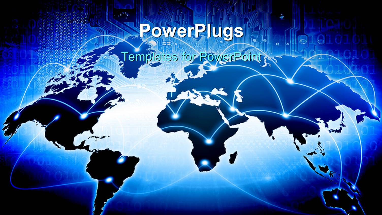 a Globe with a Bluish Background