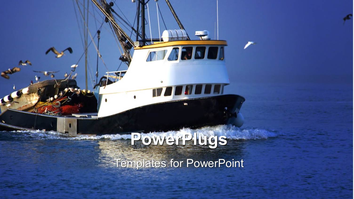 a big Ship with Sea in the Background