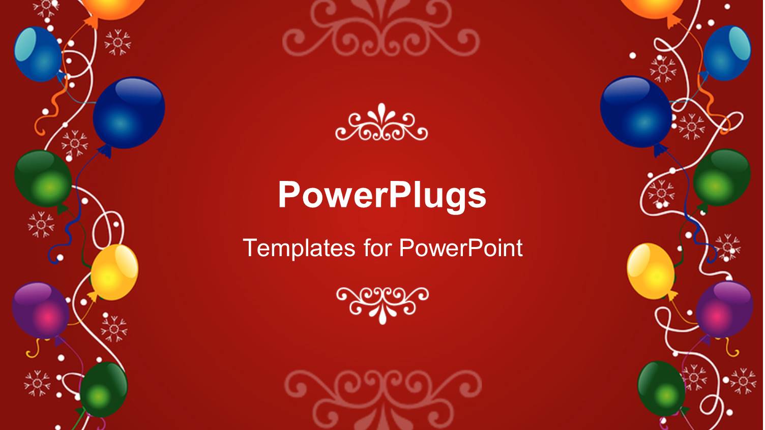 a Birthday Celebration with Reddish Background