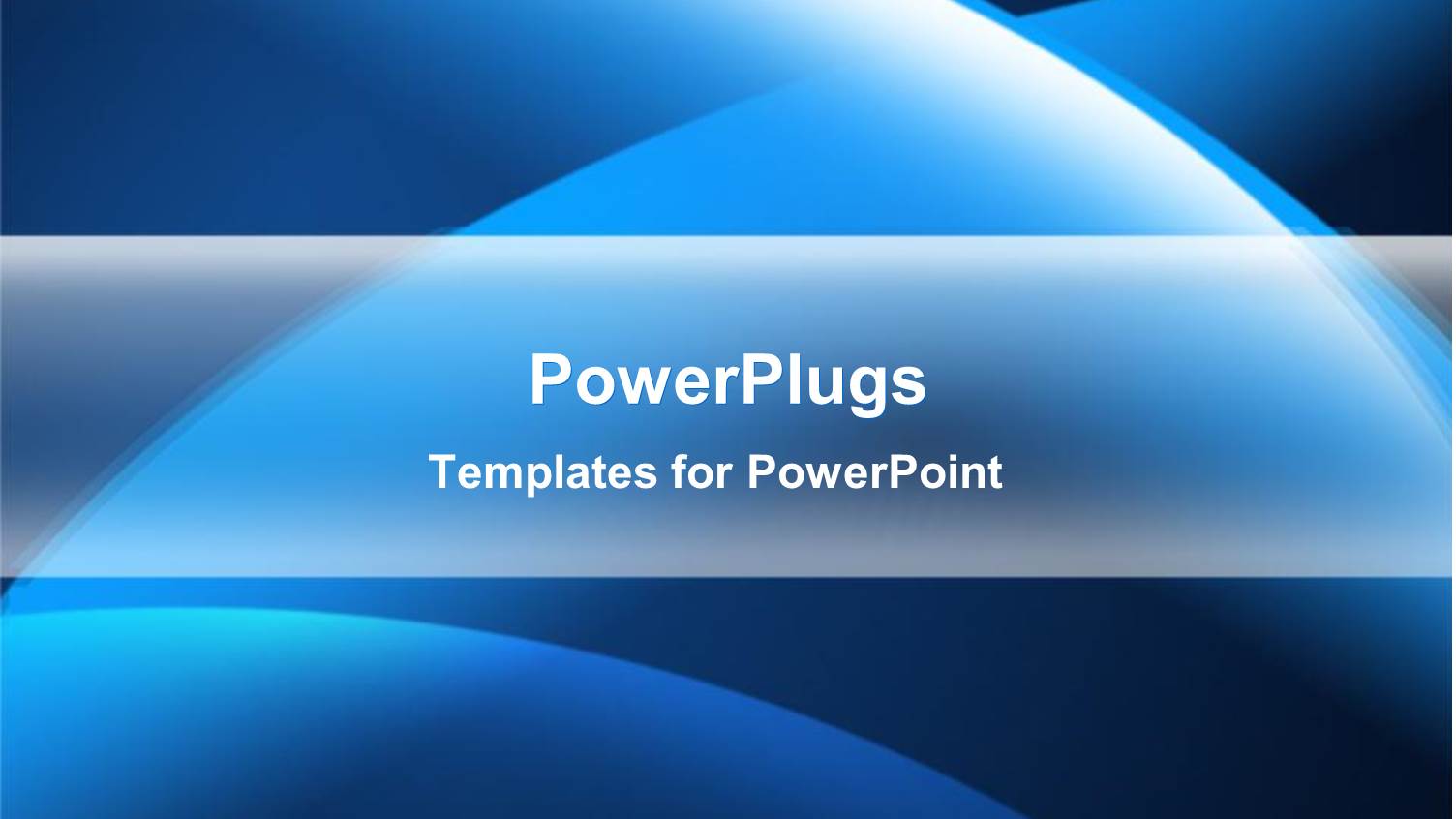 Blue Circular Shapes Abstract