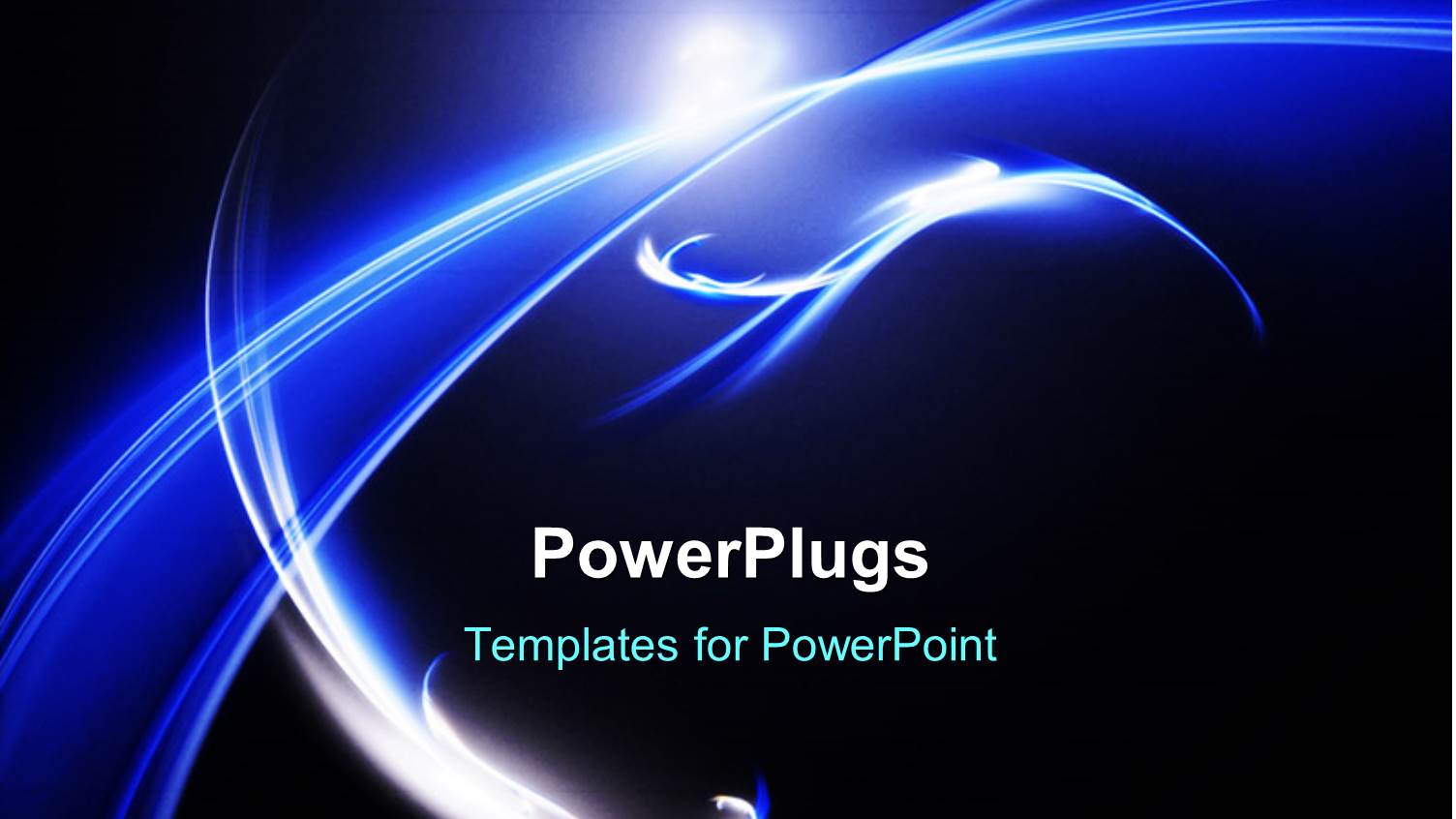 Blue Curve Design Effect Element Over Dark Background, Futuristic Concept