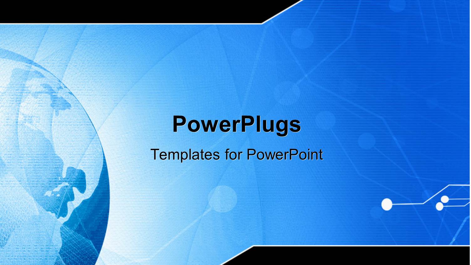 a Blue Earth Globe on a Blue Colored Background