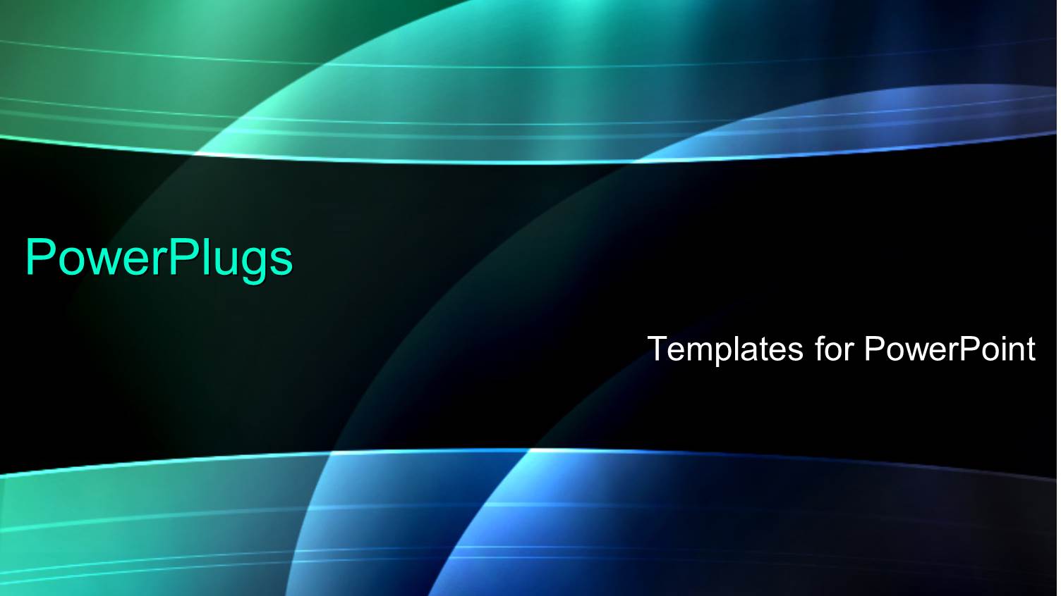 Blue Green Abstract Black Background Simple Underwater Glowing Round Modern