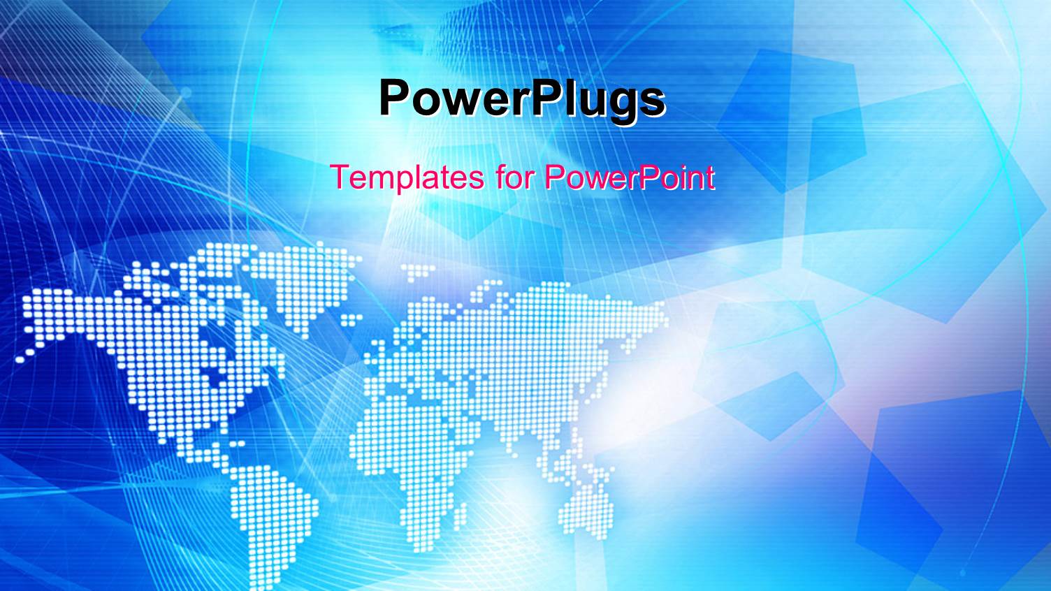 a Map of the World in the Background