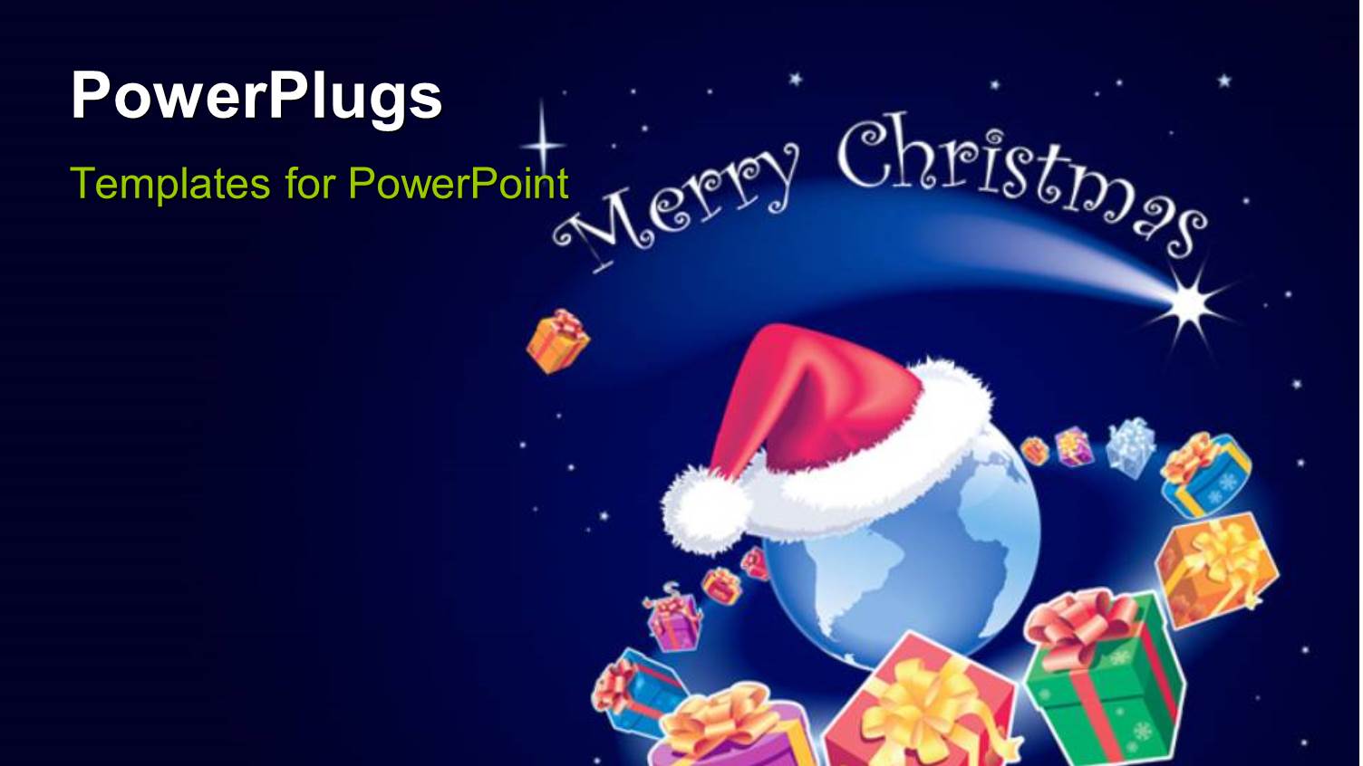 a Bluish Background and a Globe