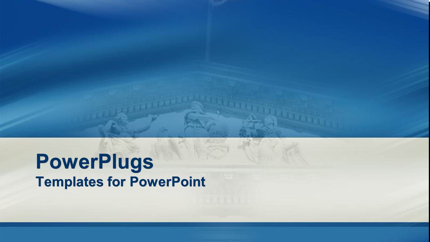 a Bluish Background with Place for Text