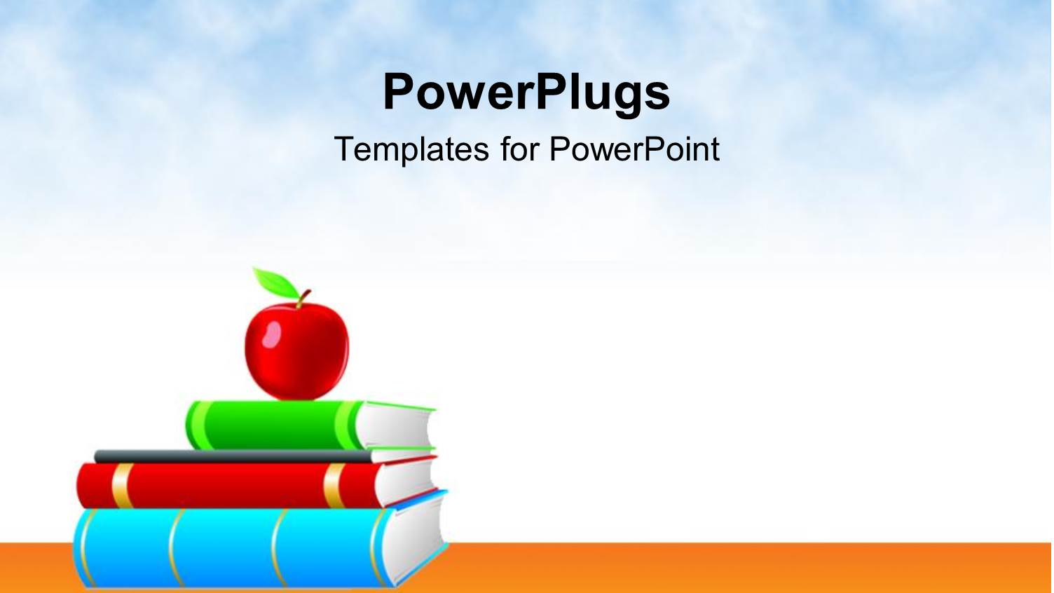 a Bluish Background and a Place for Text