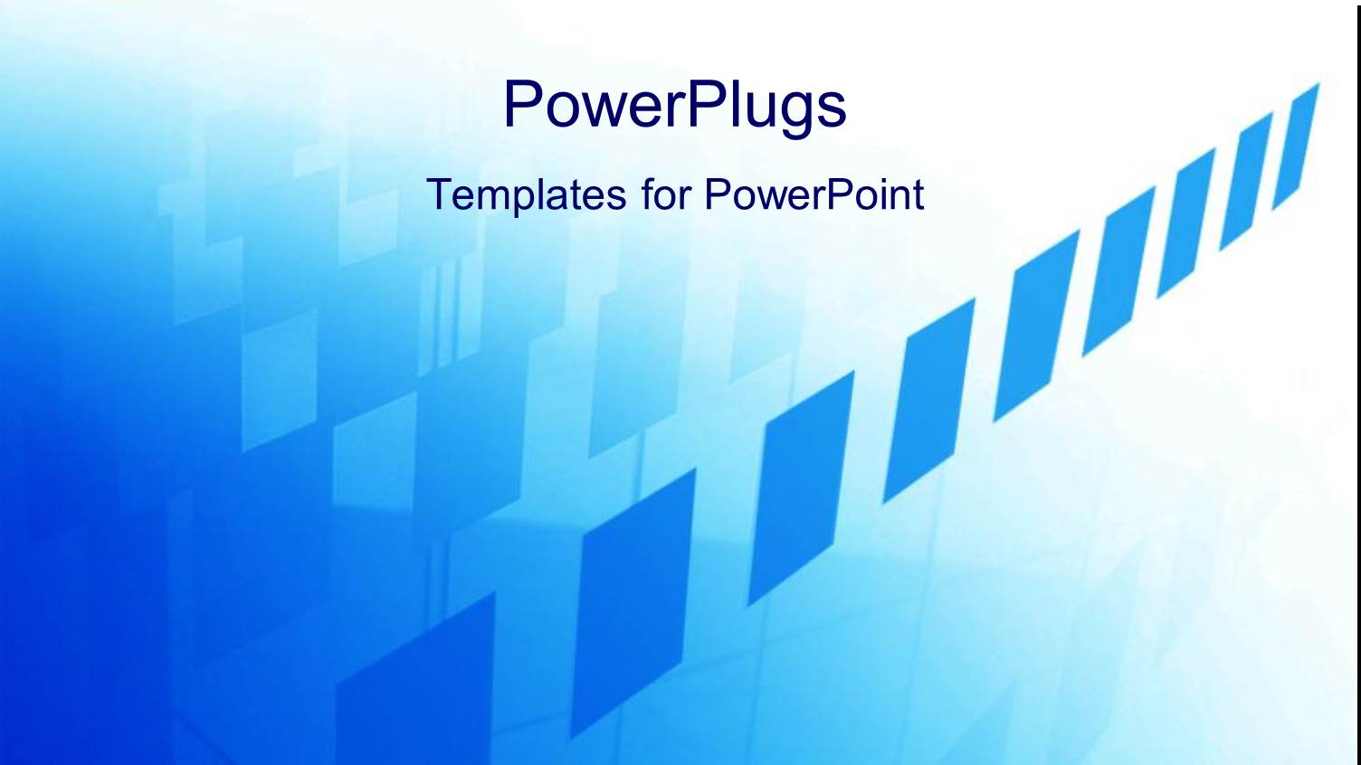 a Bluish Background with Various Squares