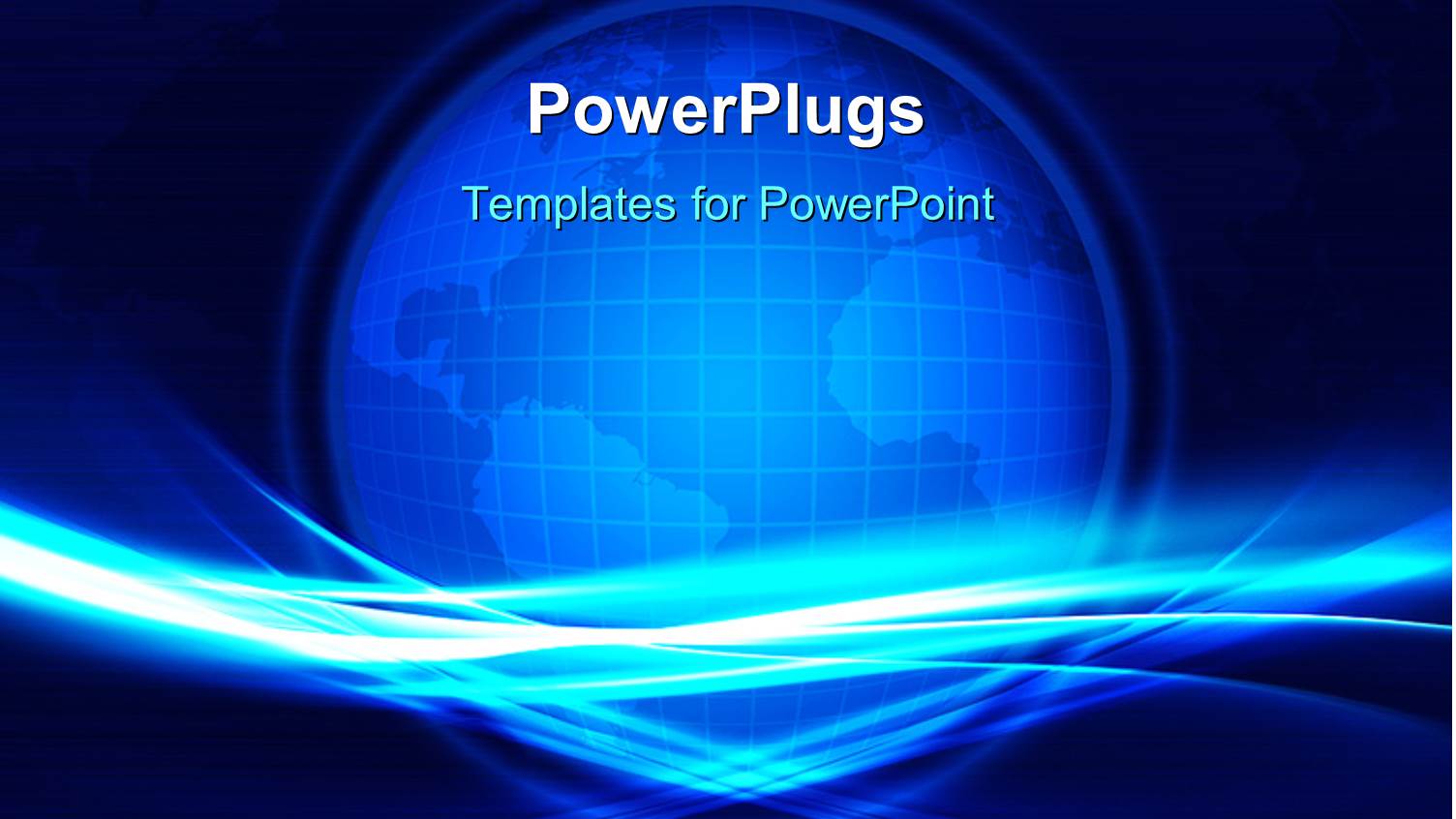 a Bluish Globe with Maps in the Background