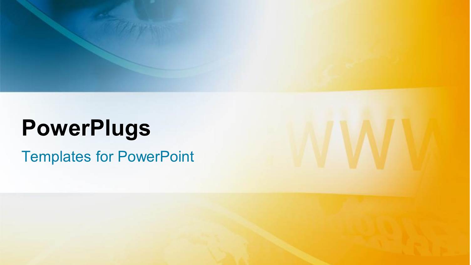 a Bluish and Yellowish Background with Place for Text