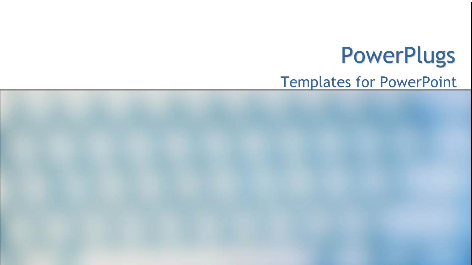 Blurred Computer Keyboard with Hue Blue and White Background