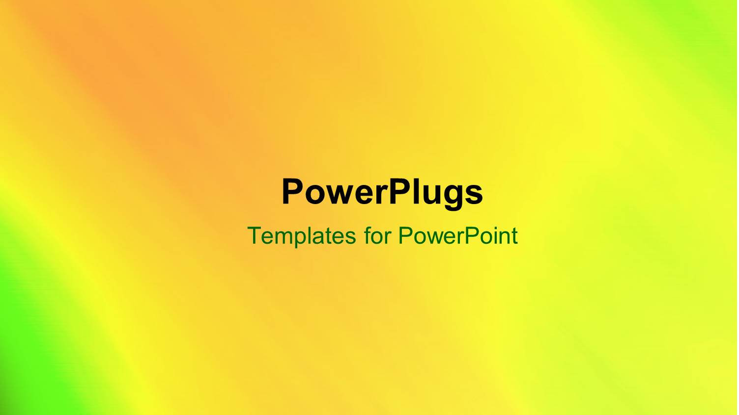 Blurry Colorful Abstraction as Background in Yellow and Green