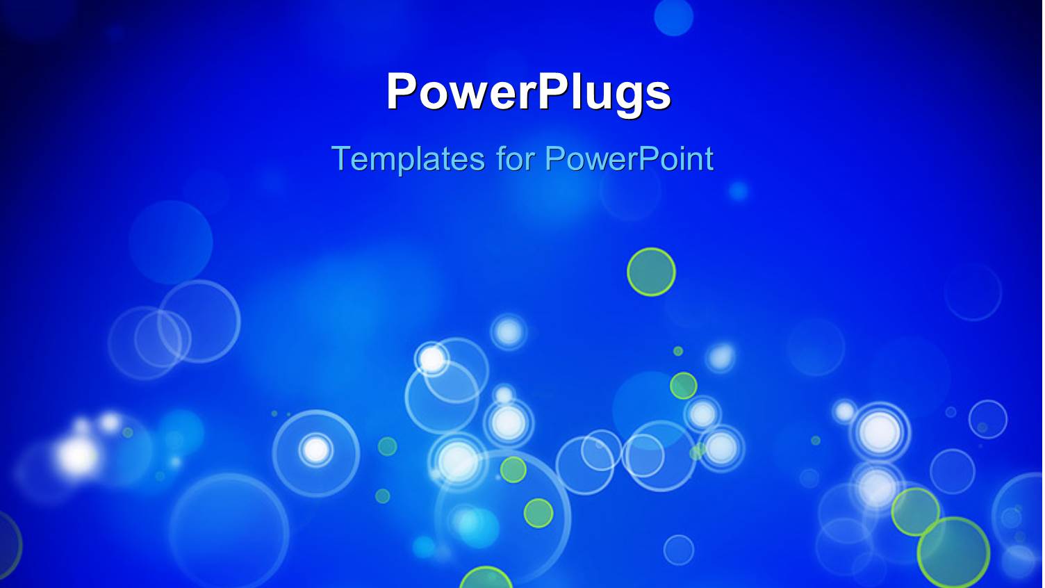 Bokeh Effect with Blue Color and Black