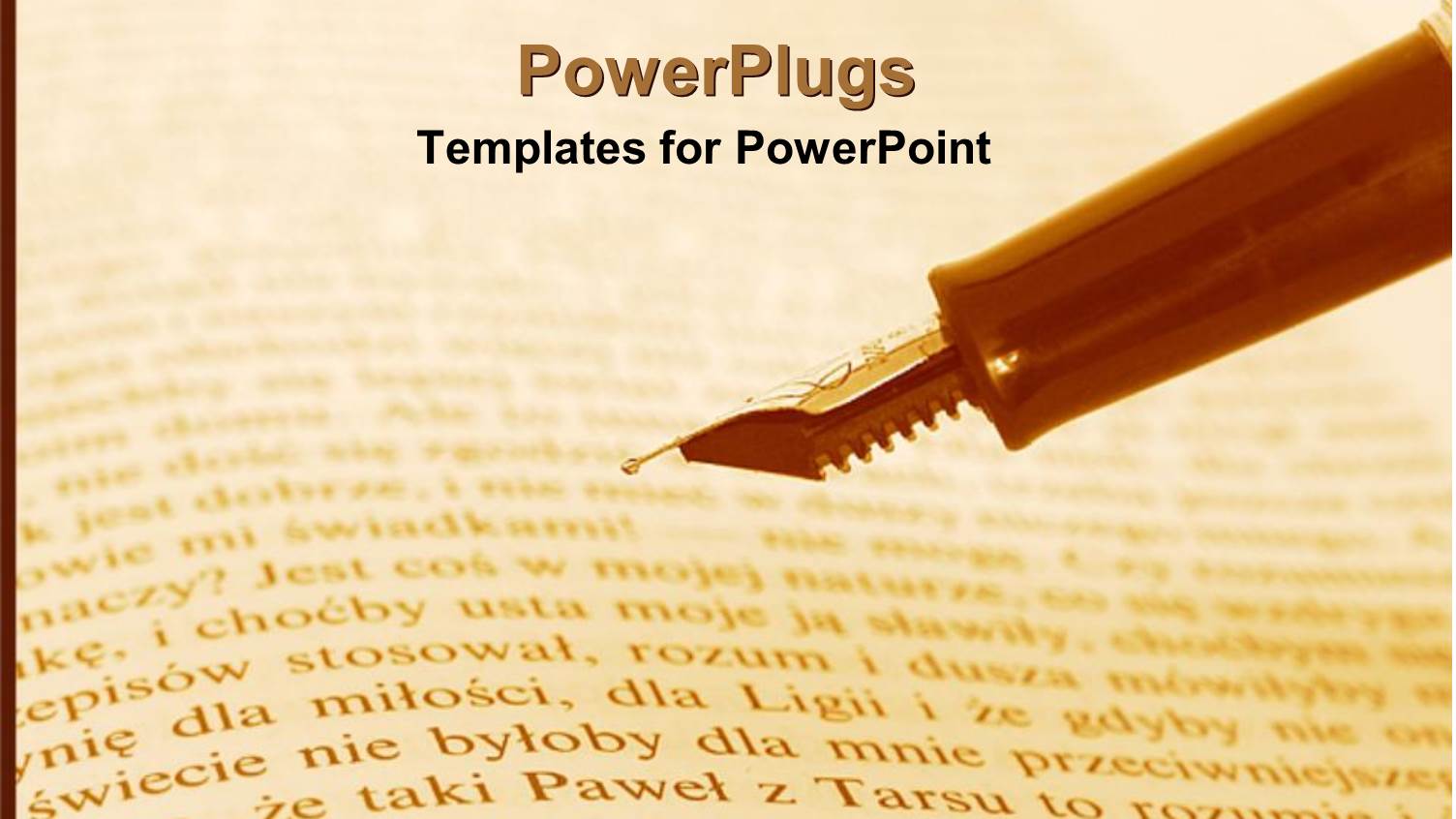 Book with Fountain Pen, Writing, Sepia Tones