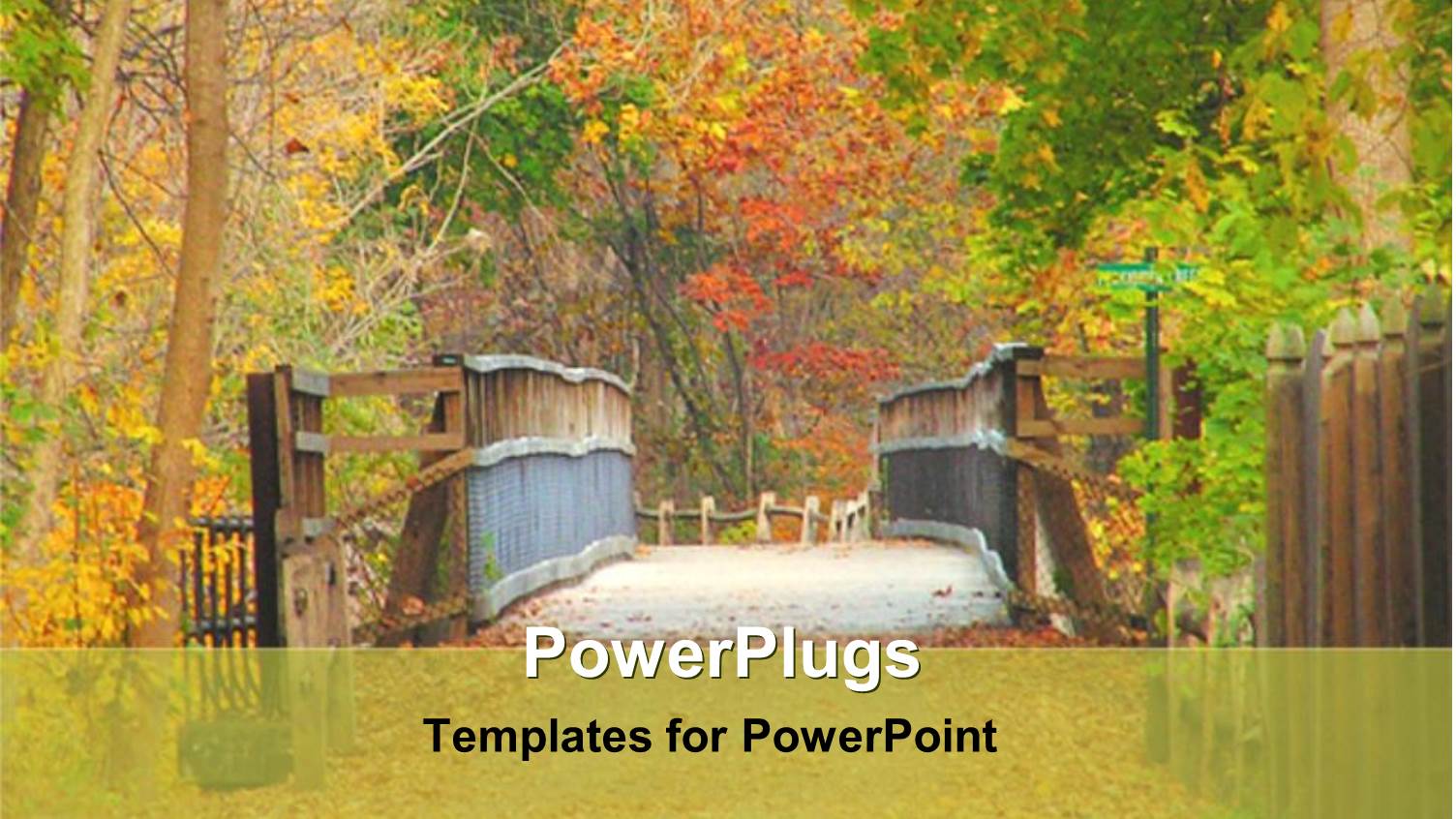 a Bridge with a Lot of Greenery in the Background