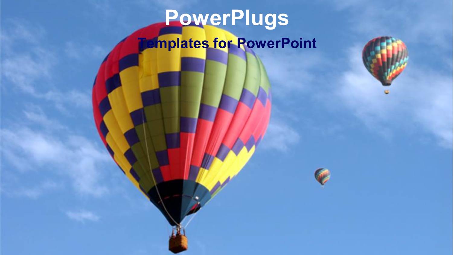 Brightly Colored Hot Air Balloons in Clear Blue Sky