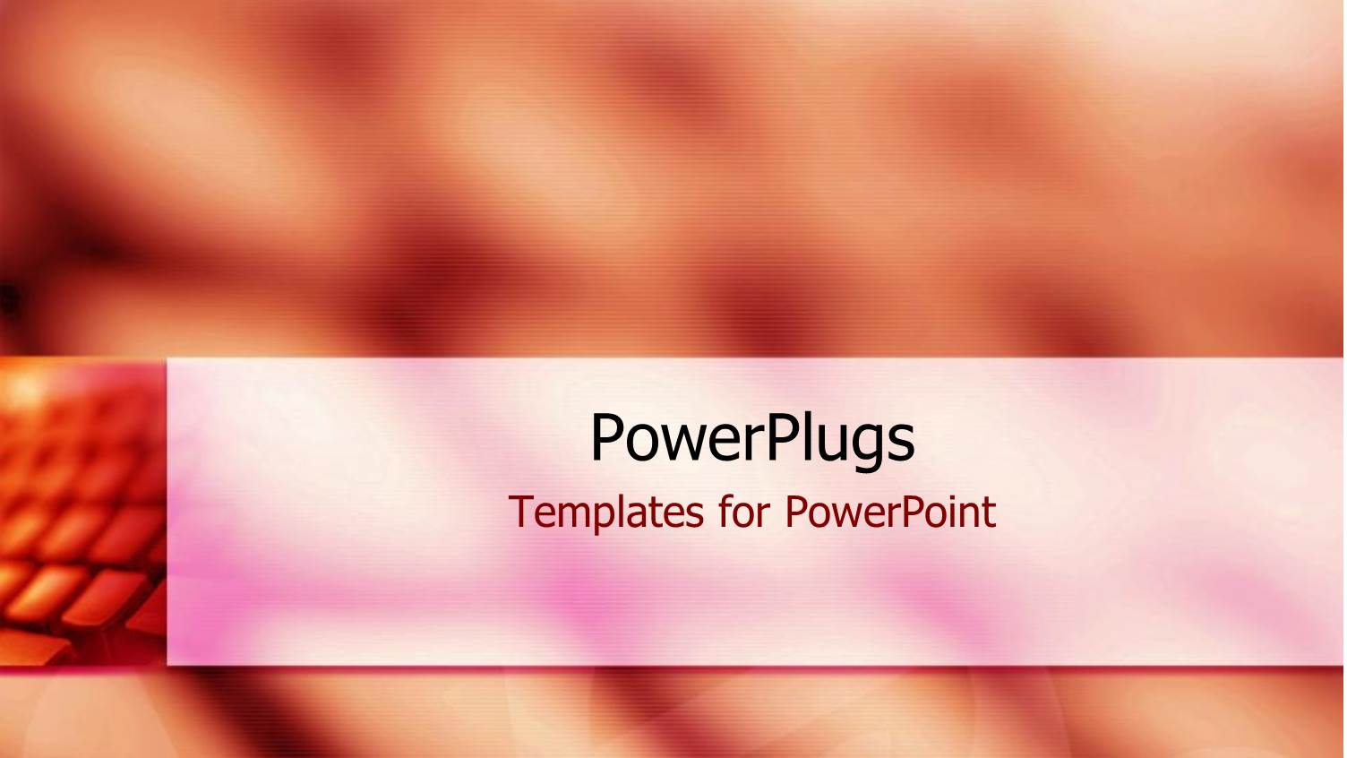 Brown Blurry Objects with a Pink Strip in the Middle