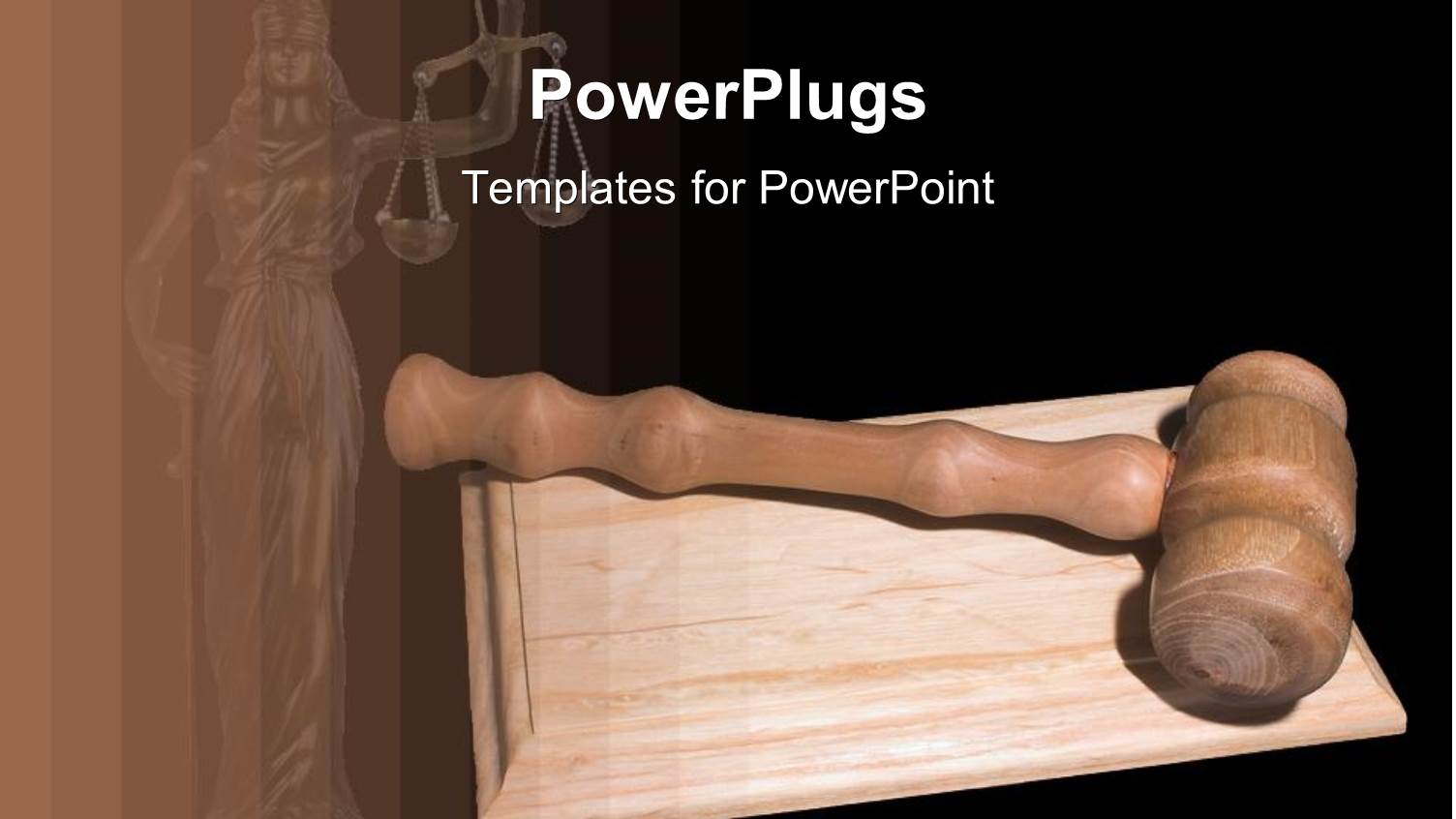 Brown Wooden Judge Gavel on Wooden Surface in Black Background