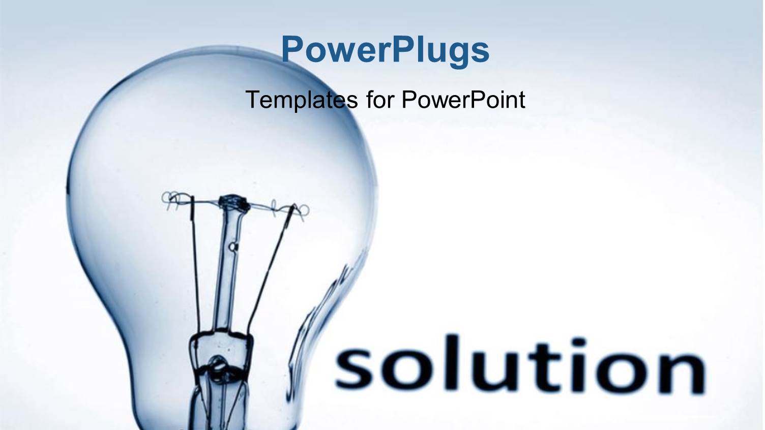 a Bulb with a Greyish Background and Place for Text