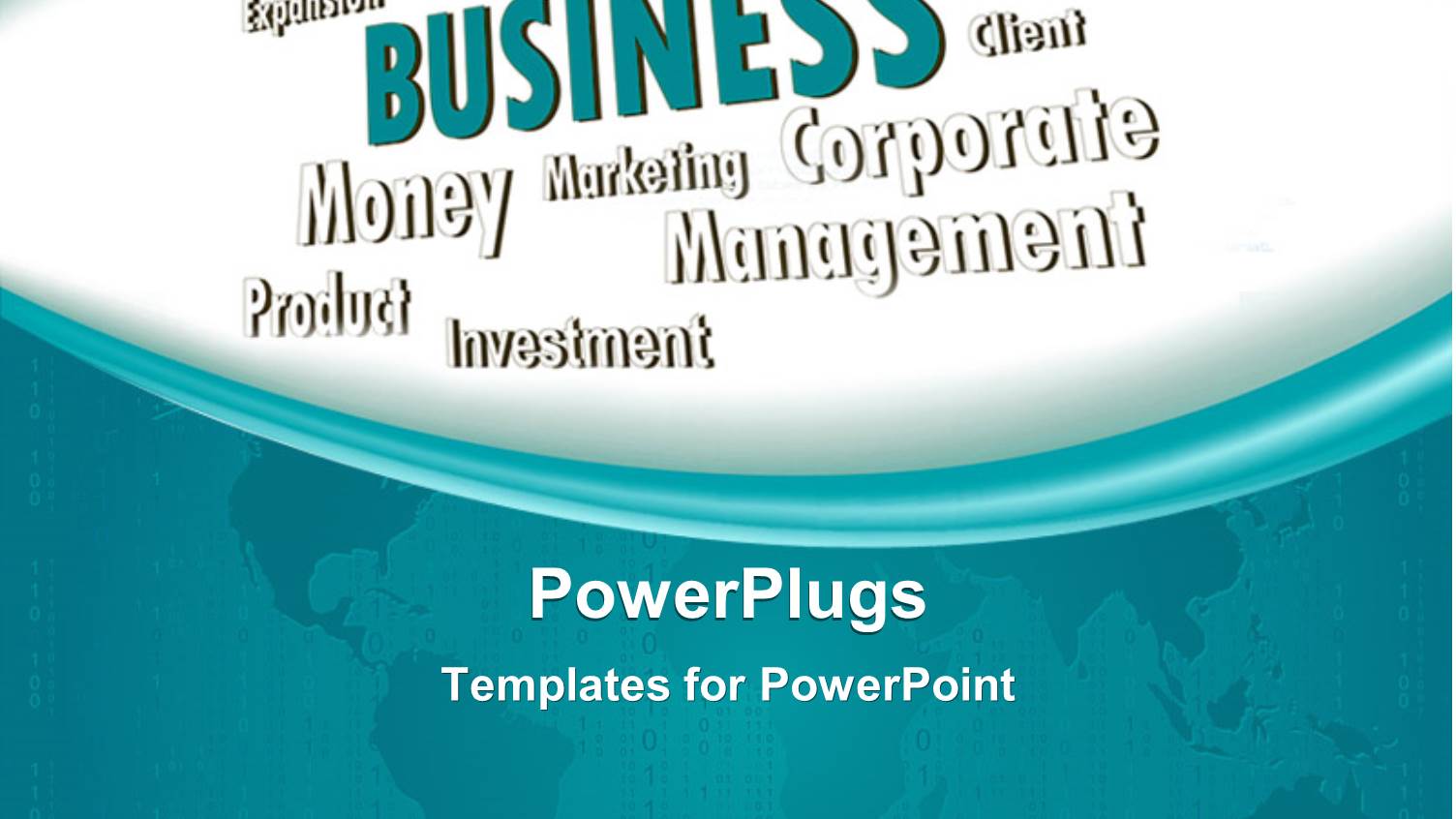 Business Depiction with Related Terms Over World Map 