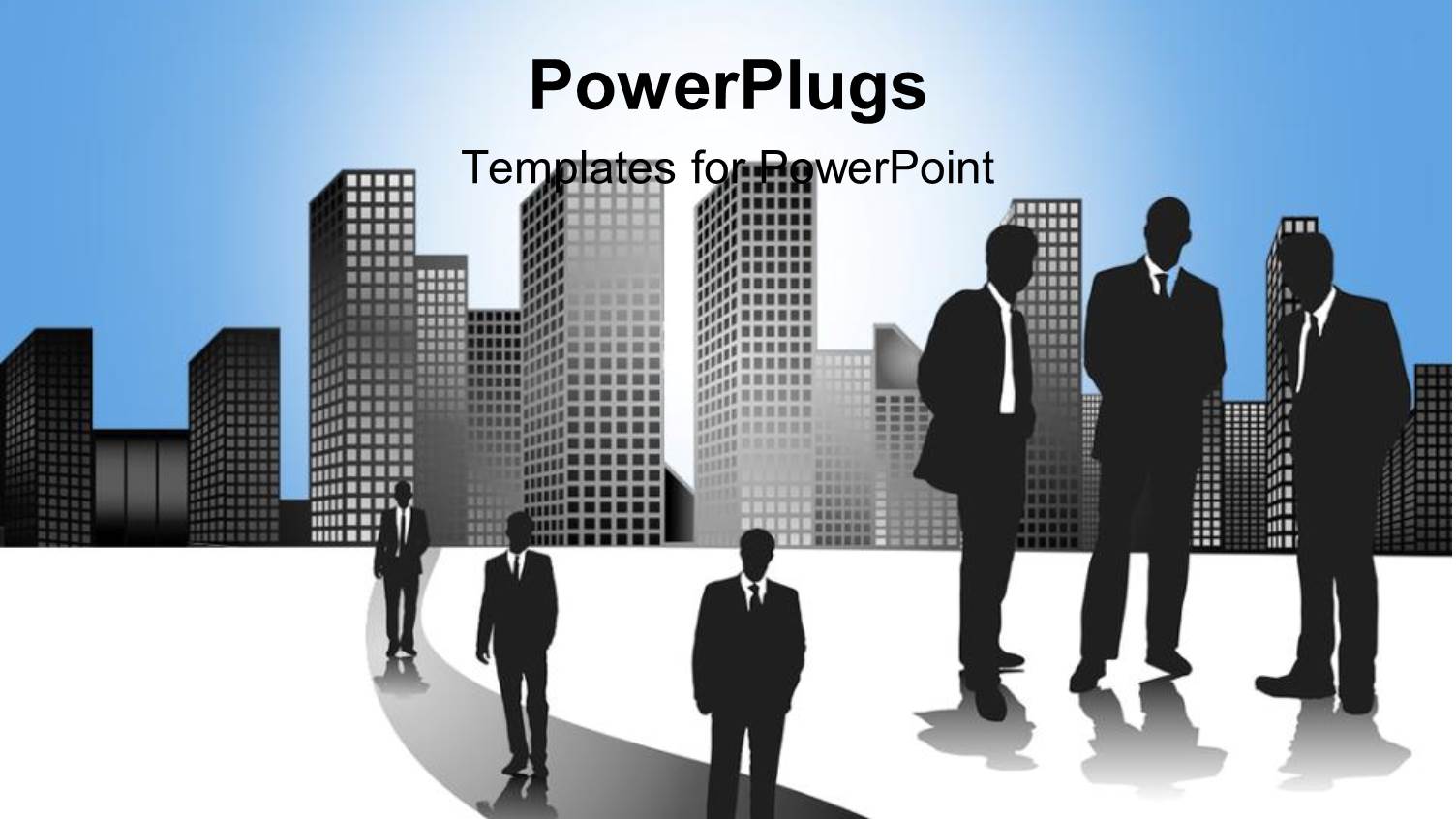 Business Men Patriarchy City Silhouette Work Office Environment Ties Suits