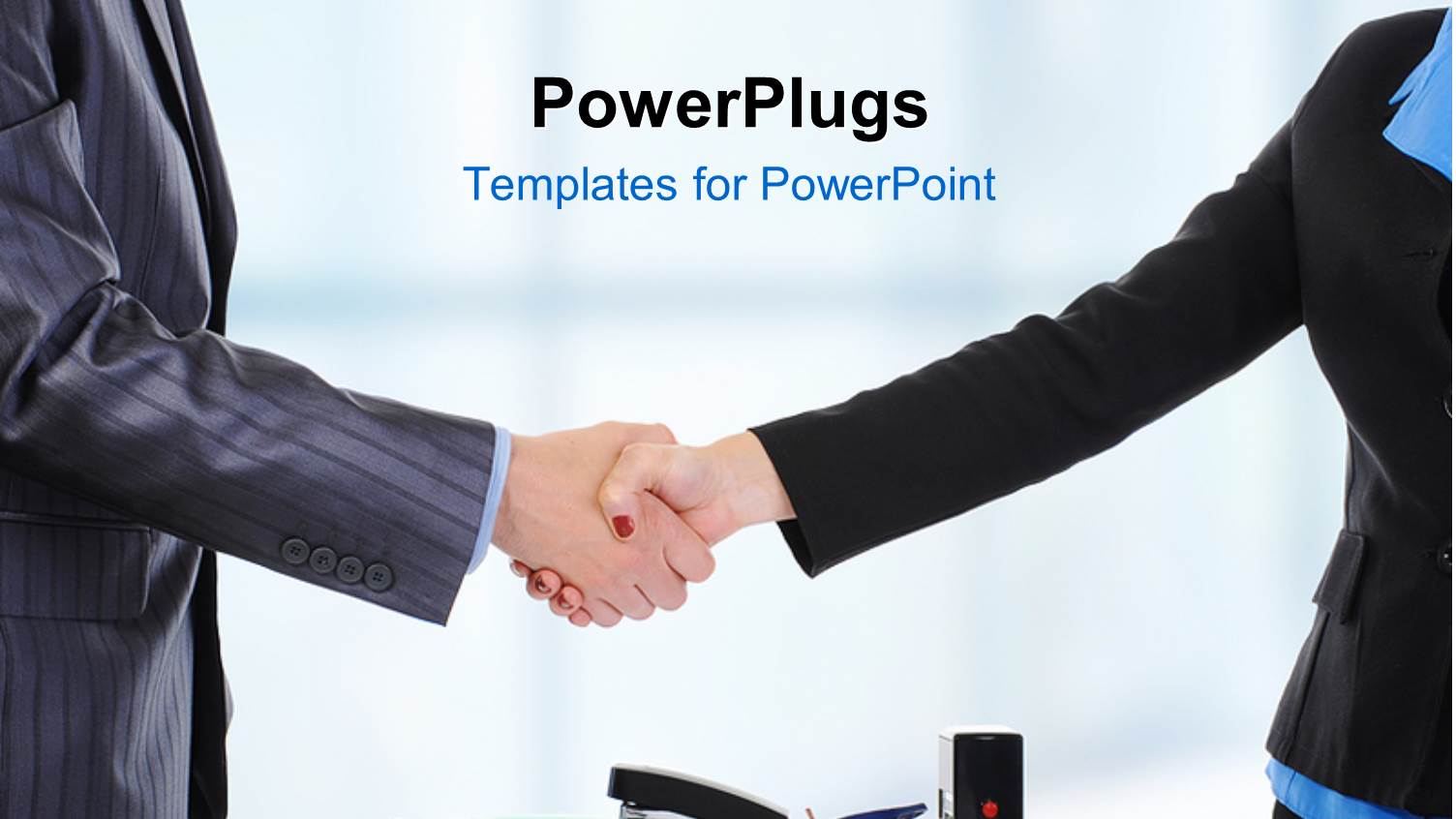 Business Partnership Concept Using Business Partners Shaking Hands with Documents