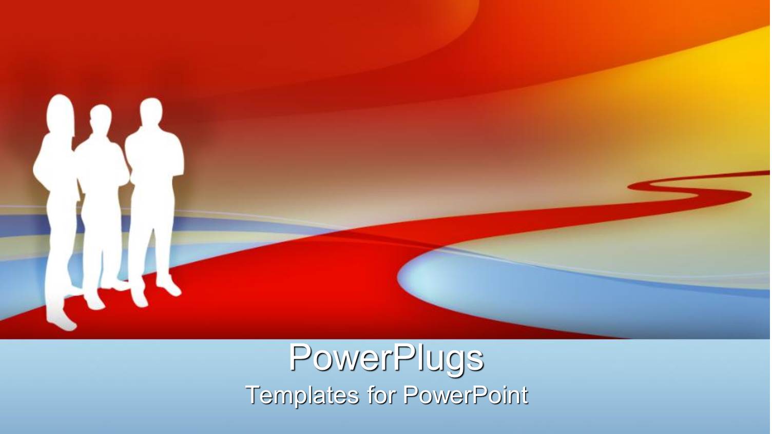 Business Red Trails Sunsets Direction Planning Strategy Three Workers Metaphor