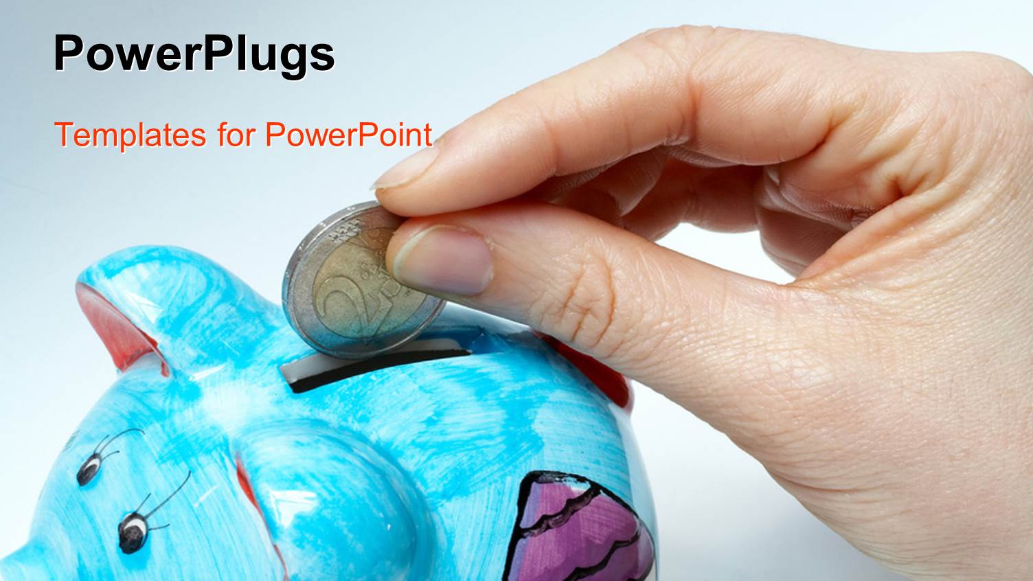 a Person Putting Money in the Piggy Bank