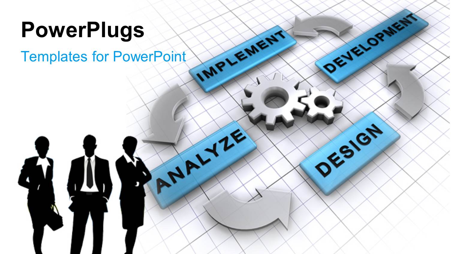 Business Silhouettes and Four Main Steps of Software Life Cycle