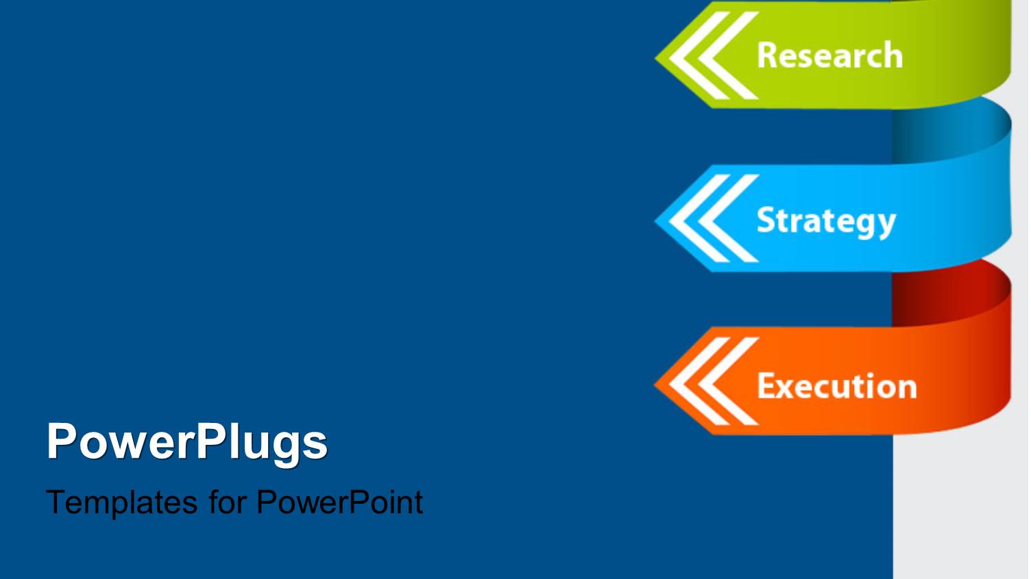 Business Theme with Keywords as Research, Strategy and Execution