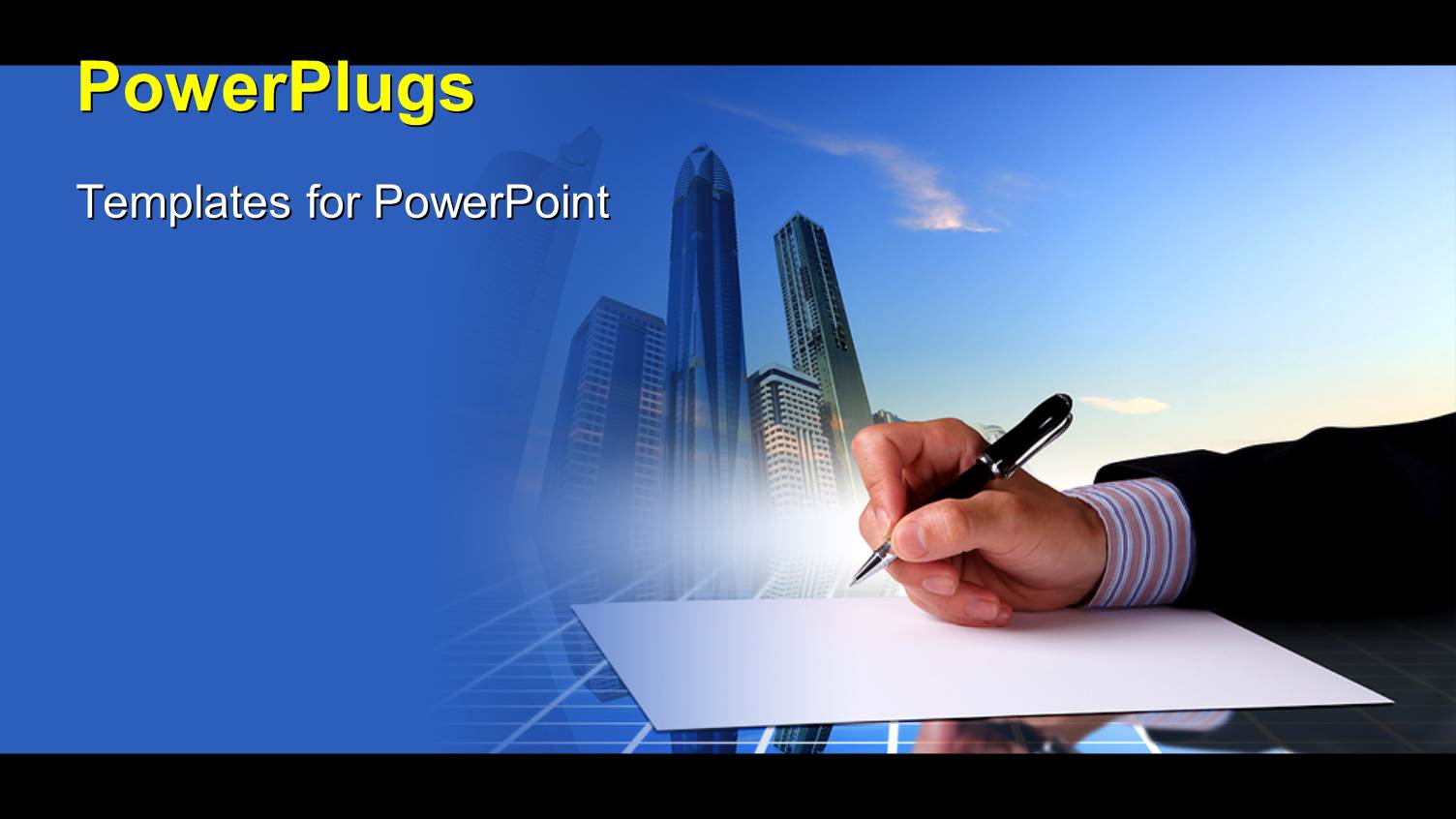 a Close Up View of a Hand Holding a Pen Over a Plain White Sheet