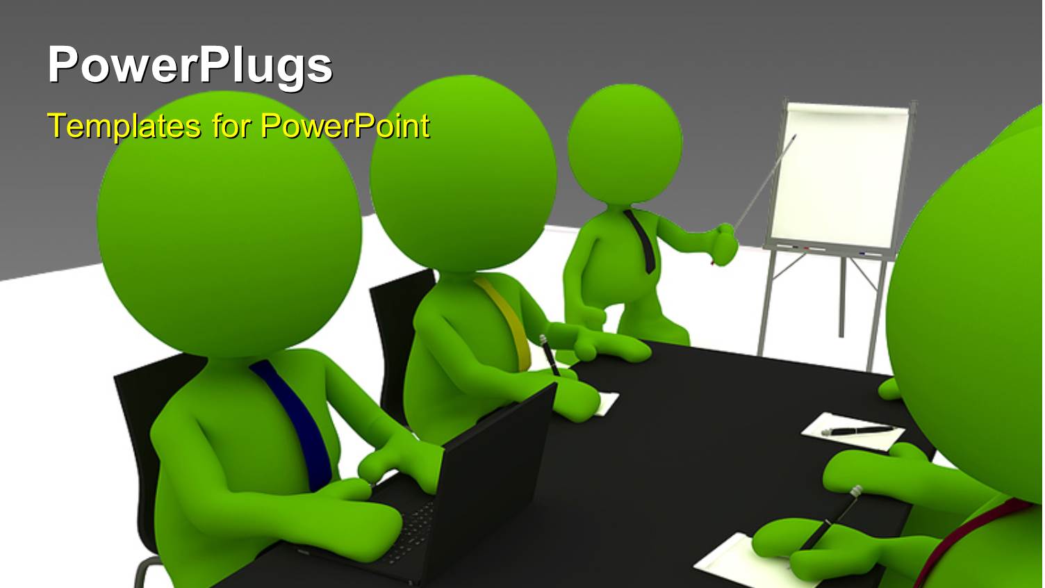 a Businessman Presenting a Chart to the Others