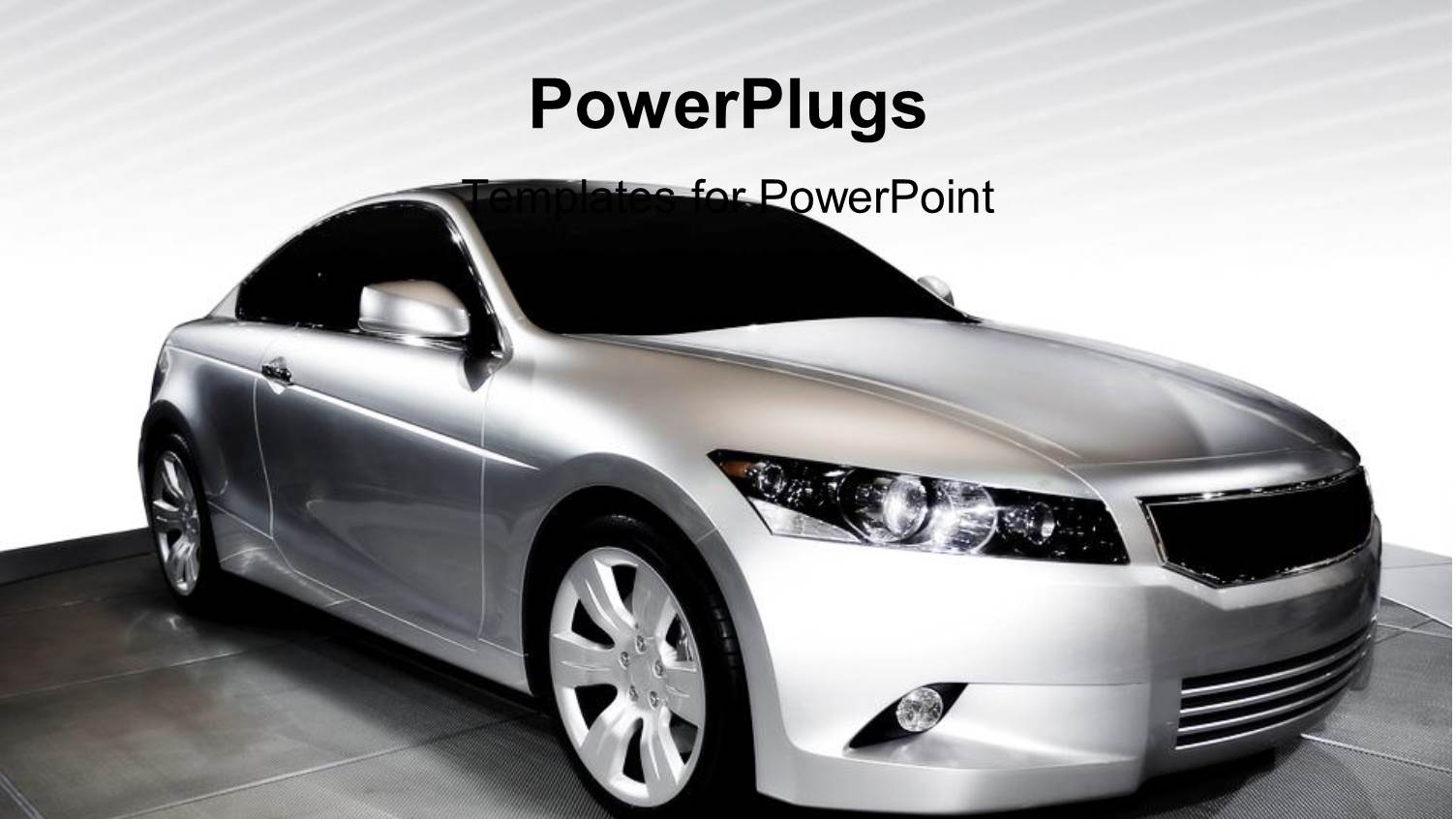 Car, Automobile, New Car Model in Showroom, Metallic Gray Car