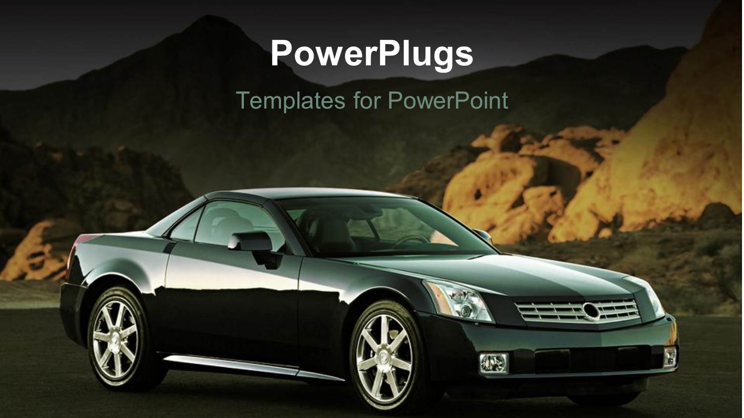 Car, Automobile, Sport Car, Elegant Car, Black Car in Rocky Mountain Setting