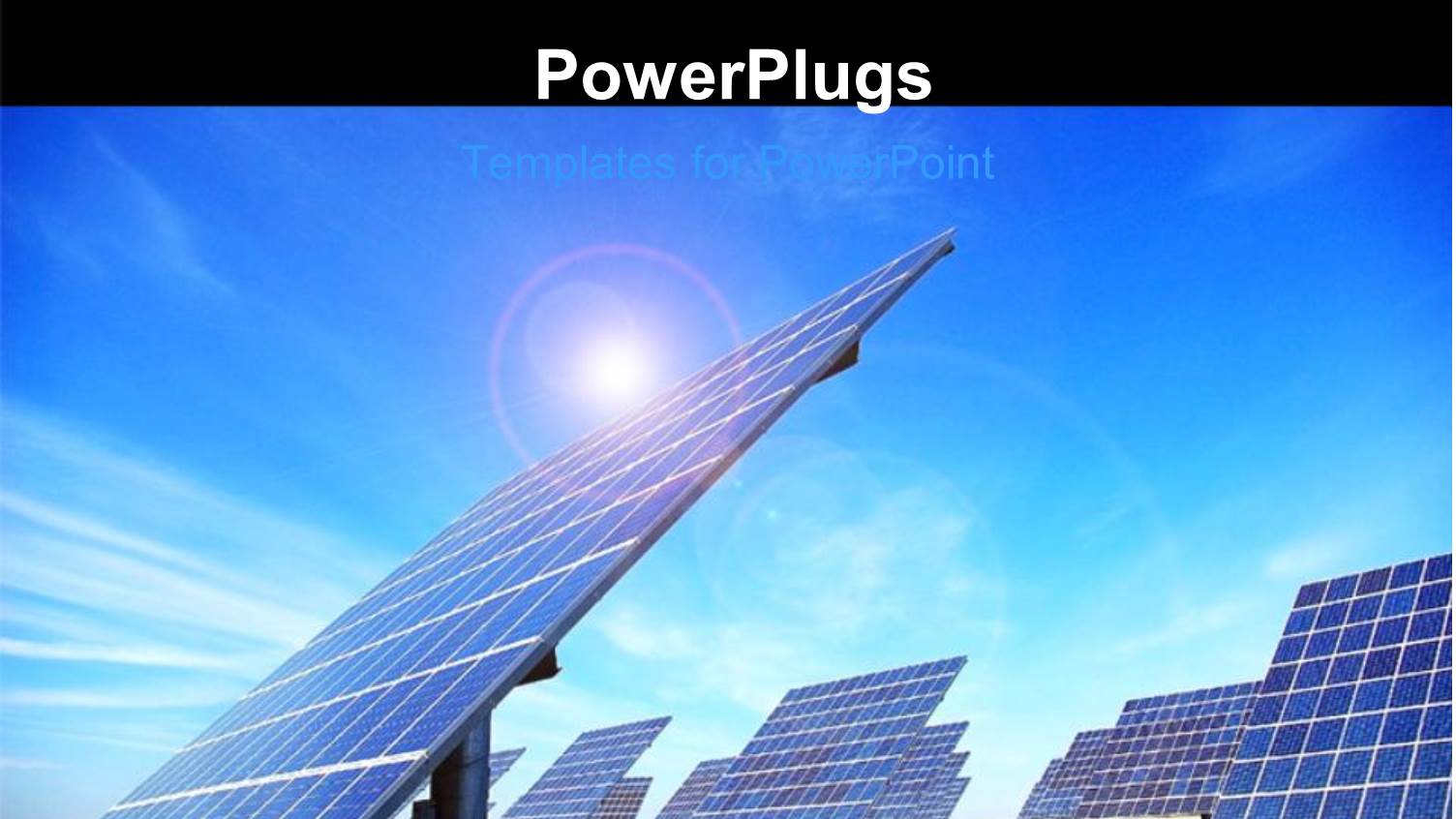 Central of Photovoltaic Panels at South of Portugal with Sky