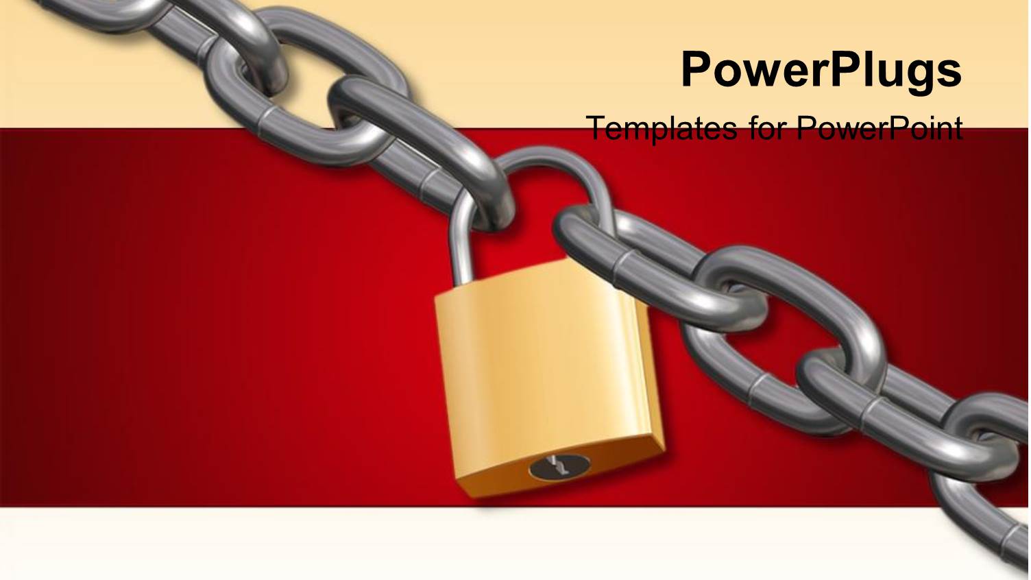 a Chain Locked with a Lock