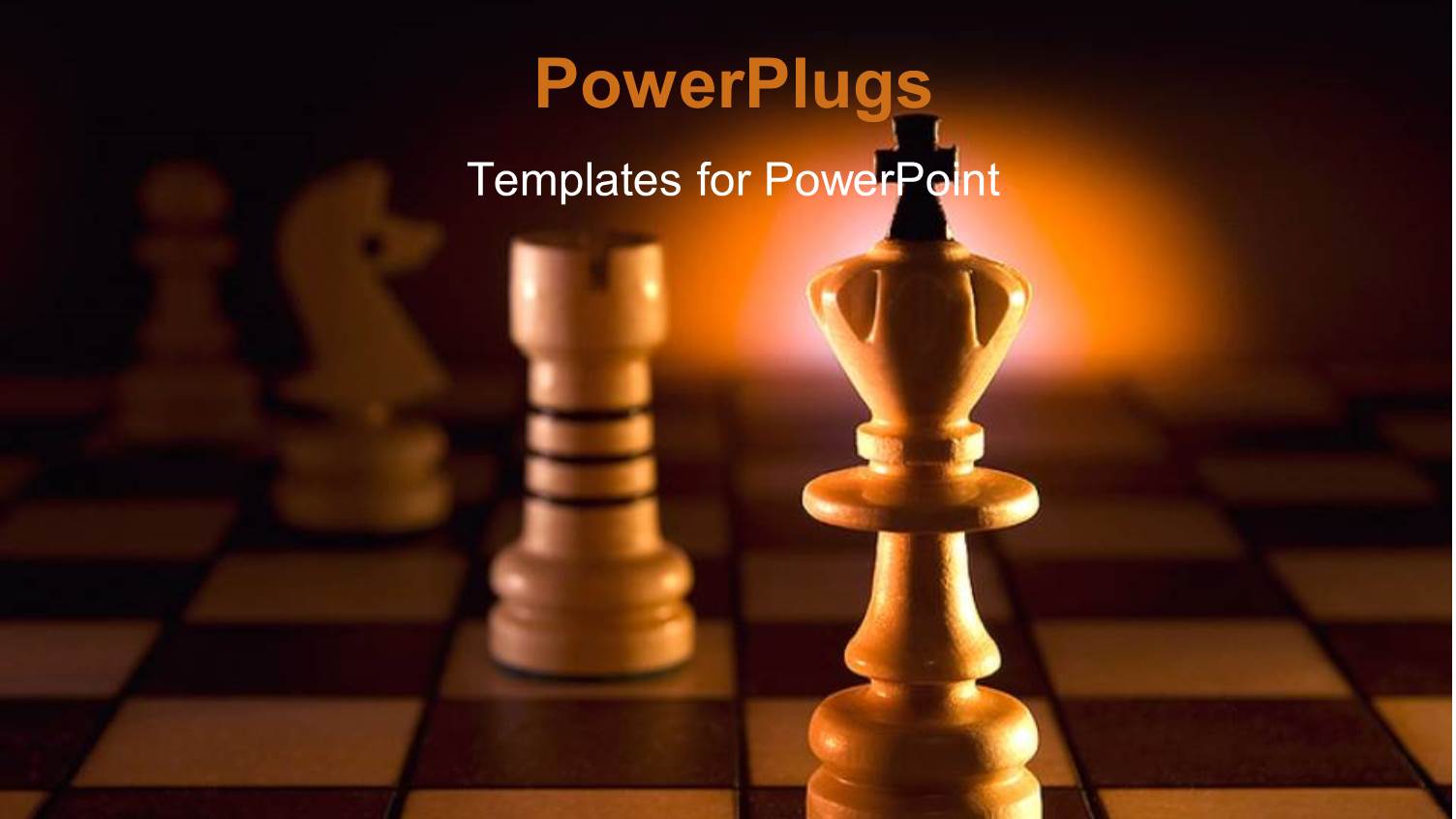 a Chess Piece with a Cross on it on a Chess Board