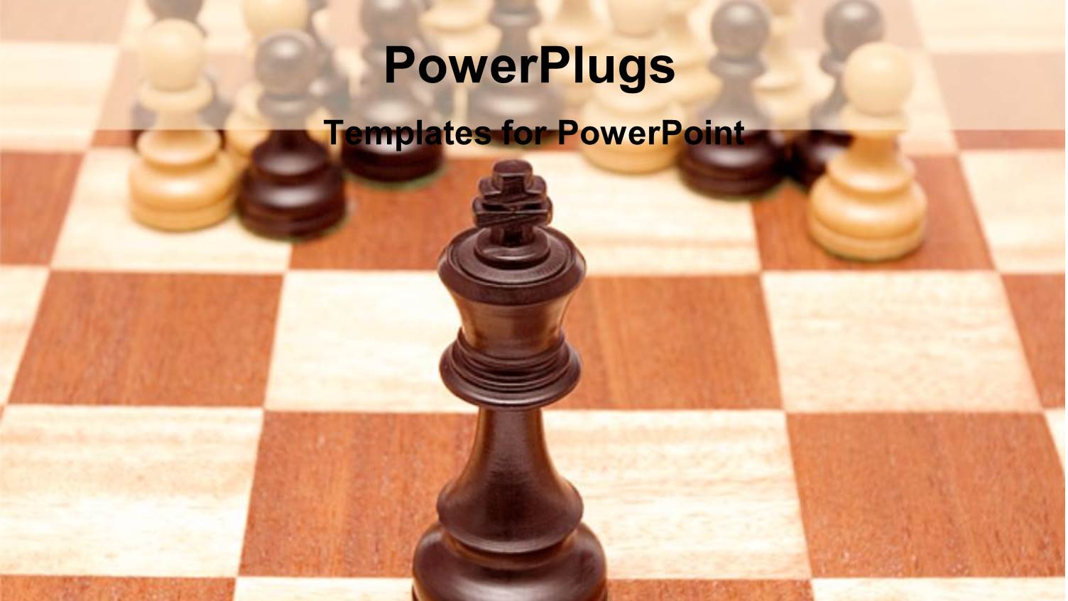 a Chess Piece with a Number of Chess Pieces in the Background