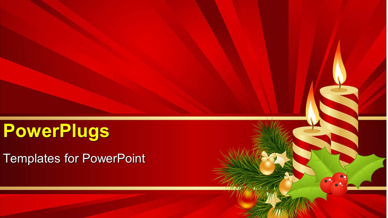 the Christmas Celebration with the Help of Candles