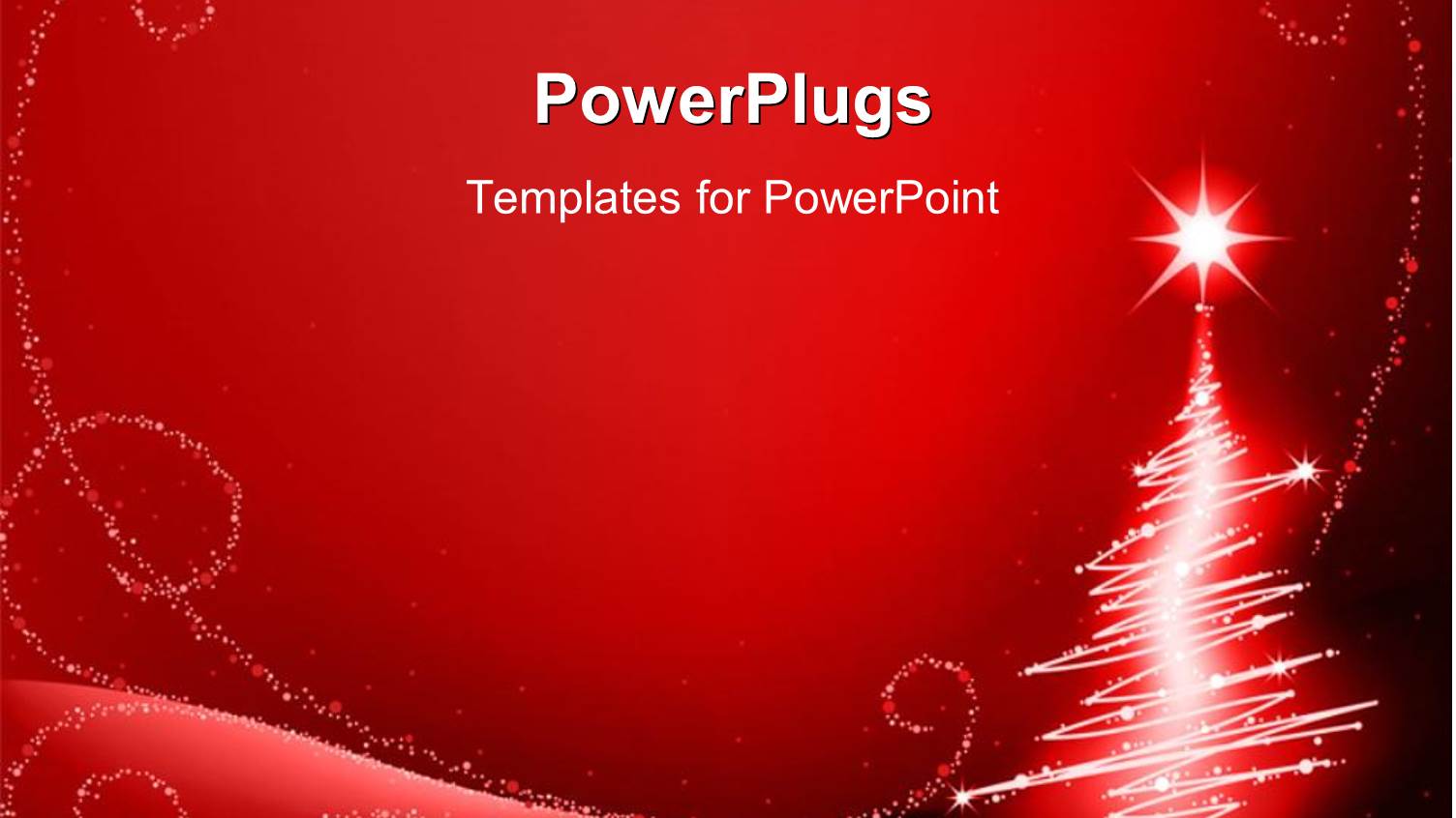 the Christmas Celebration with Reddish Background