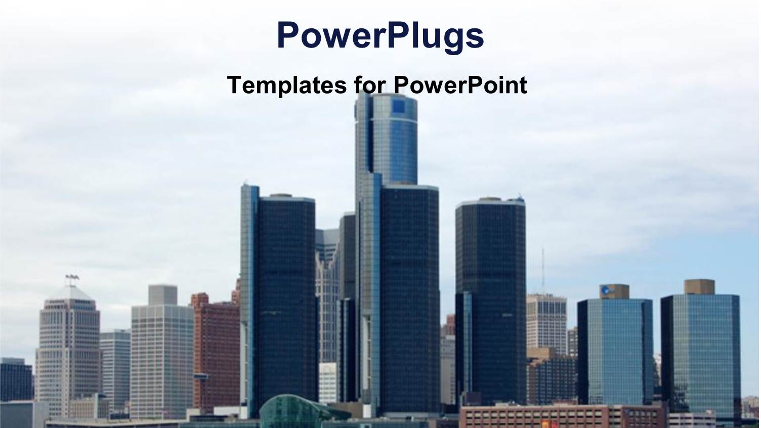 City View with River, Skyscrapers Near River Water, High Buildings of Apartments