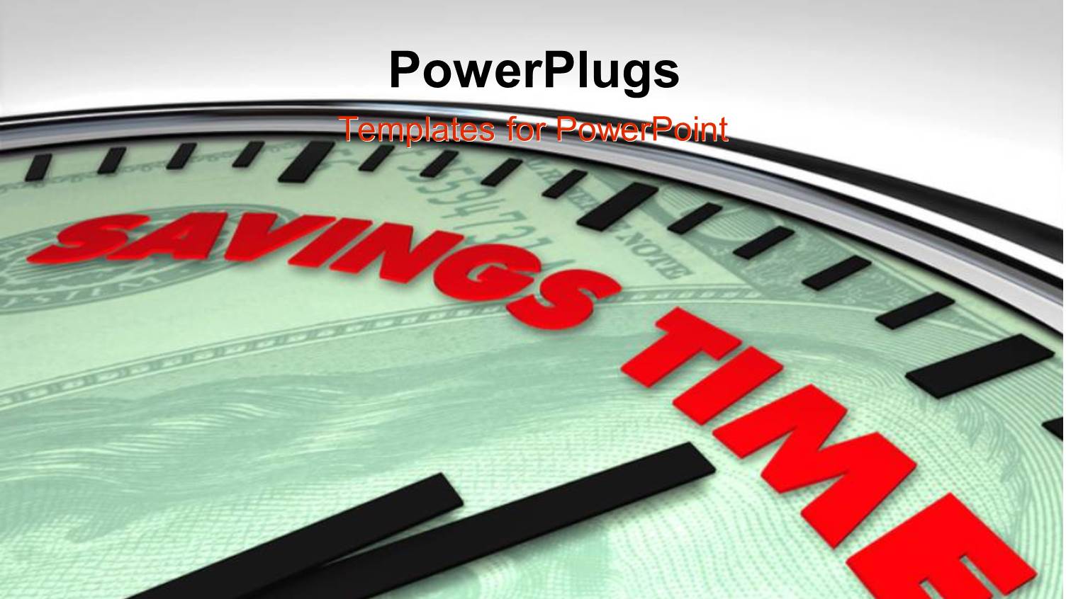 a Clock with a Grey Background