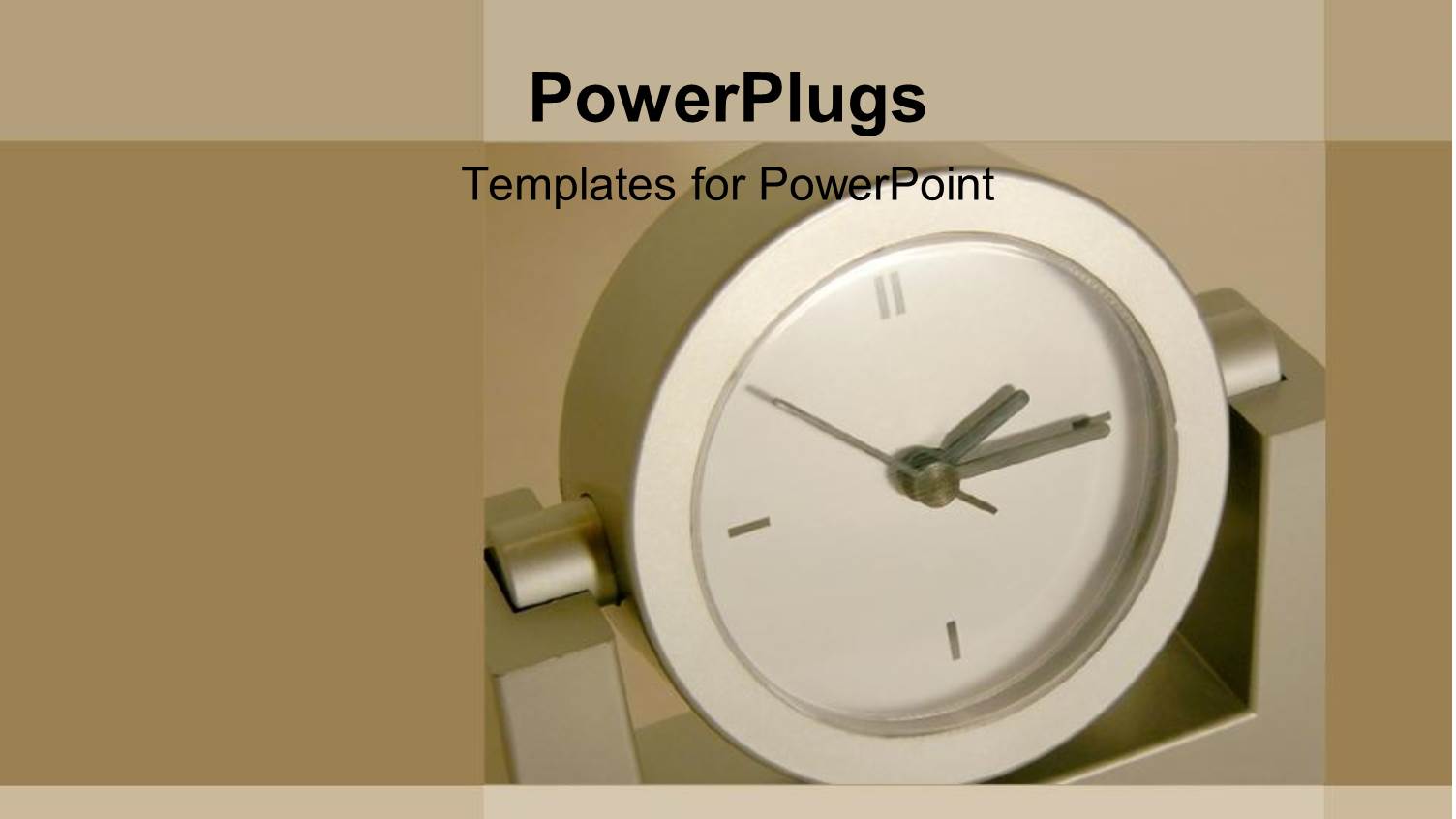 Close-up of Clock Face on Grey Background