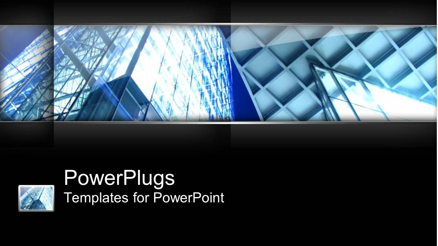 Close Up Abstract Depiction of Skyscrapers