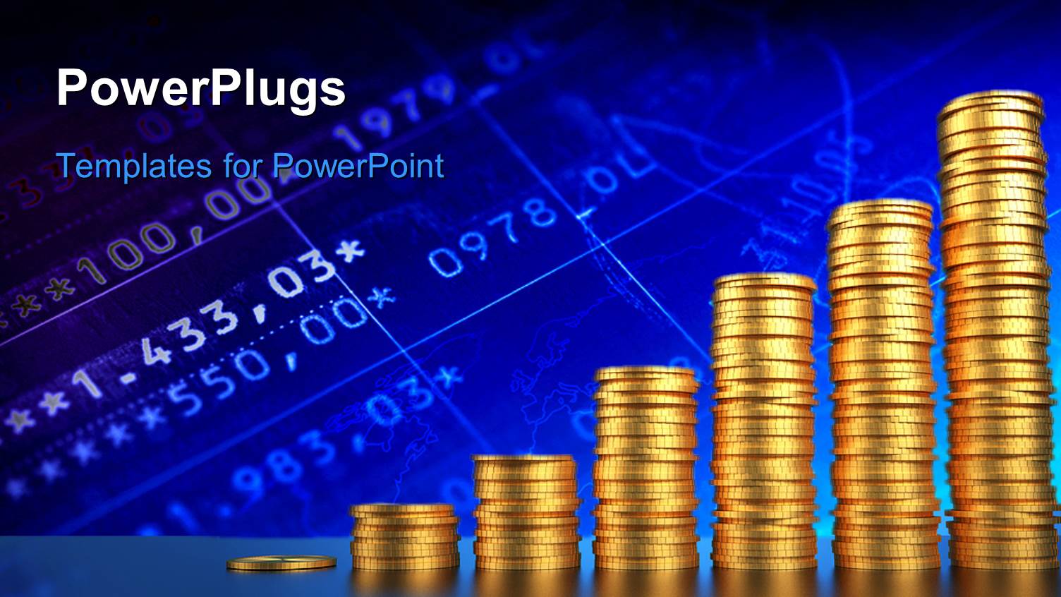 a Number of Old Coins in Piles