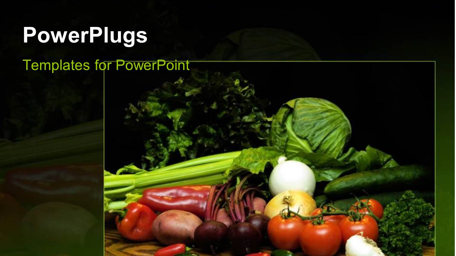 Close Up of Fresh Vegetables Tomato Onion Pepper Cucumber 