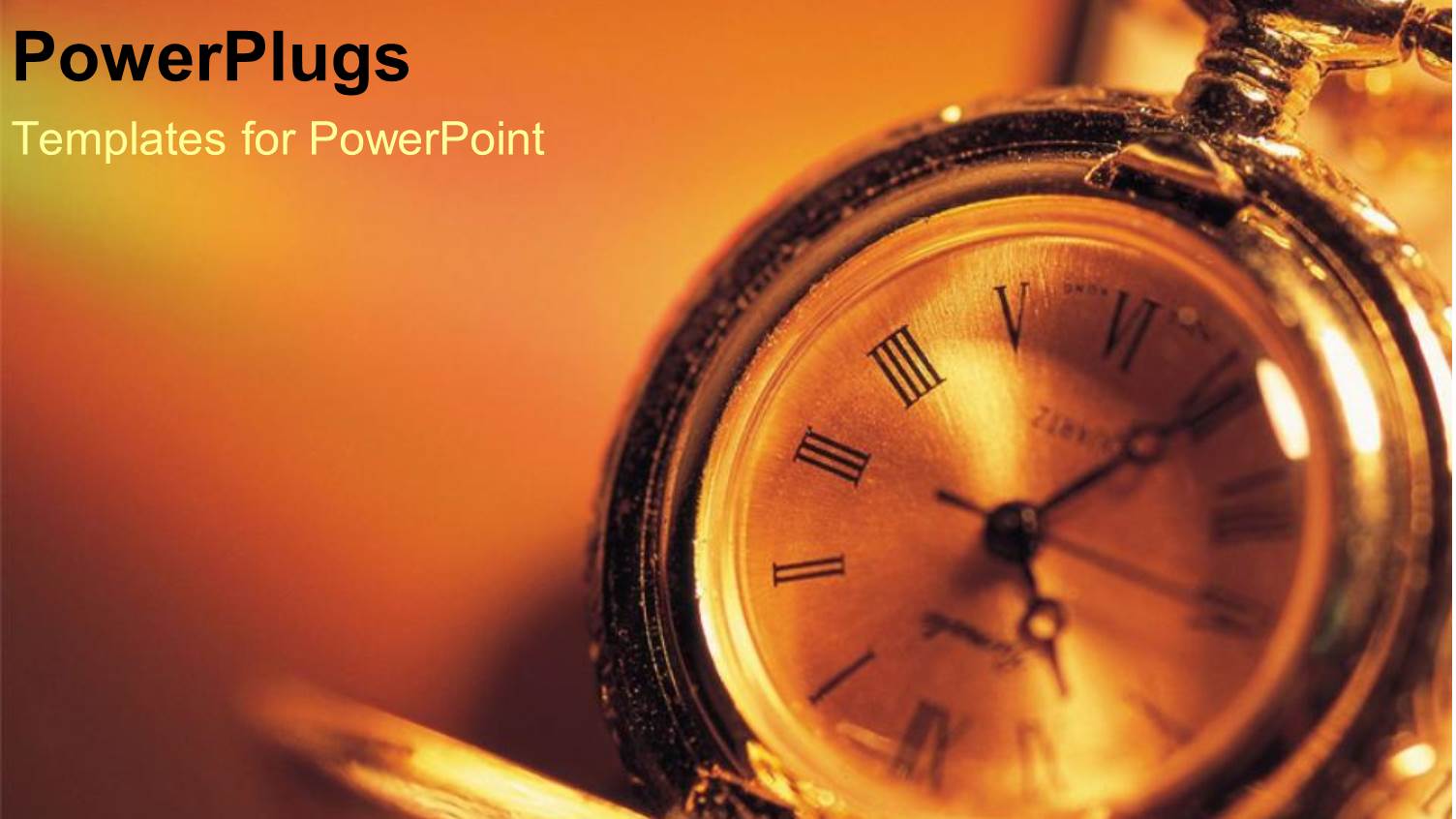 a Close Up View of a Clock with a Blurry Background