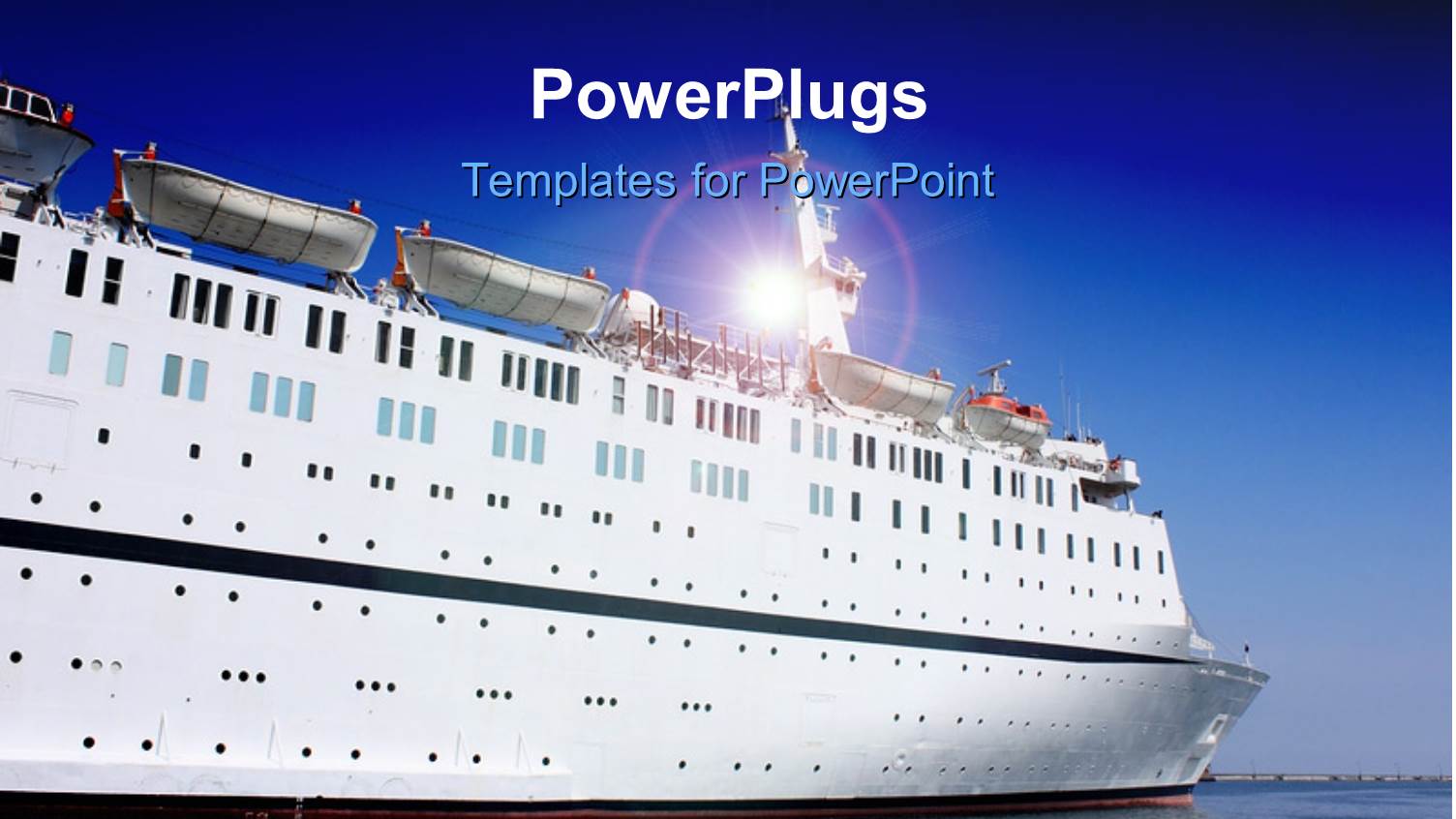 a Close Up View of a large Ship on a Calm Sea