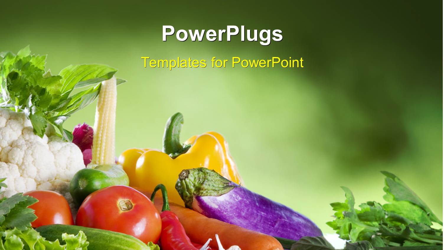 Close Up View of Nice Fresh Vegetables on Green Textured Background