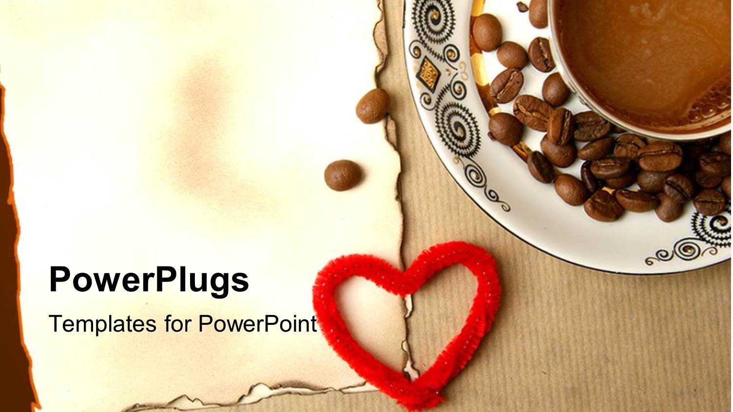 Coffee and Coffee Beans in White Saucer Over Old Menu Paper